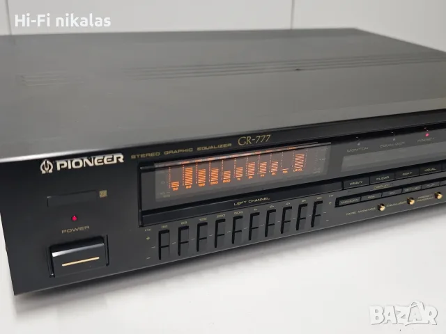 EQ стерео графичен еквалайзер PIONEER GR-777, снимка 4 - Еквалайзери - 55528520