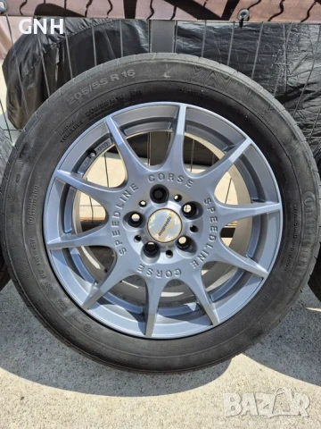 Джанти Ronal Speedline Corse 16 цола , 5х112 , 7j , et45 , 205/55/16, снимка 4 - Гуми и джанти - 54493242