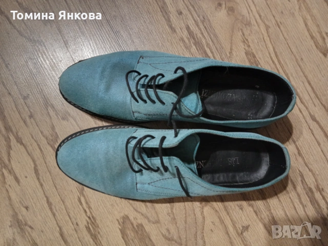 Велурени обувки 