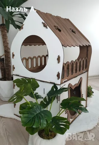 Къщичка за котки , снимка 3 - За котки - 55536050