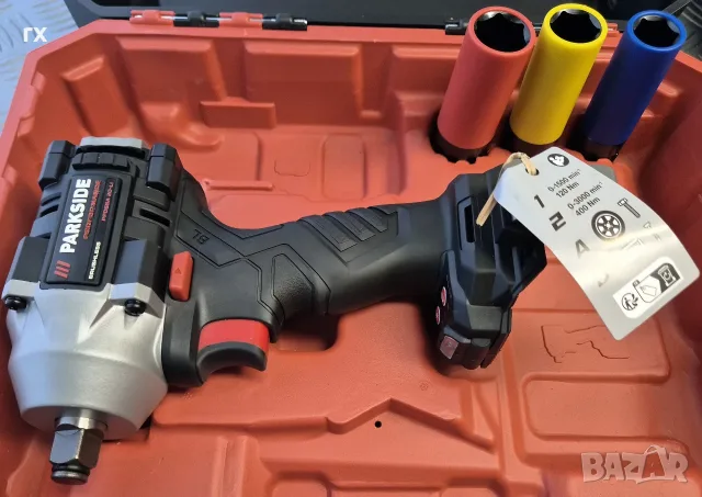 Акумулаторен гайковерт Parkside Performance PPDSSA 20-Li (600 Nm), снимка 3 - Винтоверти - 55660101