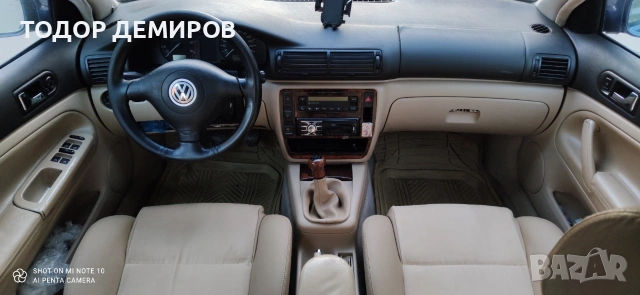 VW Passat 1.8 20V 125 ГАЗ-Бензин НОВА БУТИЛКА АЛКАНТАРА ТЕГЛИЧ СГЪВАЕМ 9 ЛЕТИ ДЖАНТИ, ПАРКТРОНИК 2-р, снимка 7 - Автомобили и джипове - 55058941