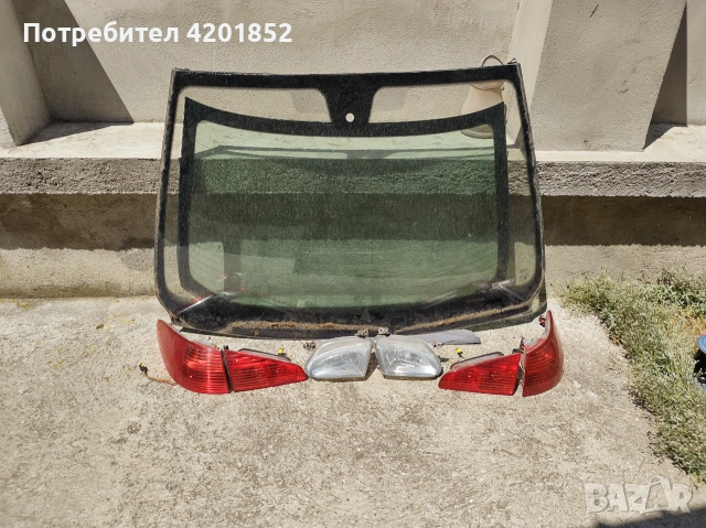 Комплект стъкла, стопове и халогени за Peugeot 607.