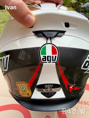 Каска AGV размер L, снимка 10 - Аксесоари и консумативи - 55455947
