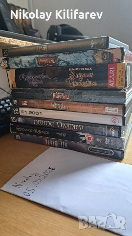 Колекция игри за PC - 8€ всяка/ PC CD games collection - 8€ each