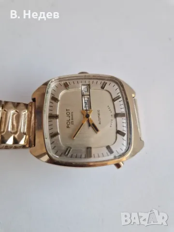 POLJOT, 23 jewels, automatic, cal 2627.2H, каса 35x40мм! USSR, TOP!, снимка 3 - Мъжки - 55578586
