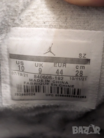 Air Jordan 4 Retro OG „Cement“ номер 43 ,5-44, снимка 11 - Маратонки - 54934704