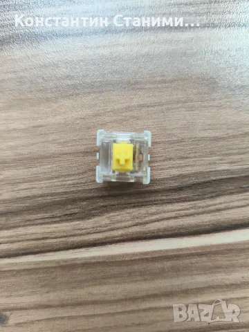 81 жълти суитча за механична клавиатура/yellow switches, снимка 2 - Други - 55391110