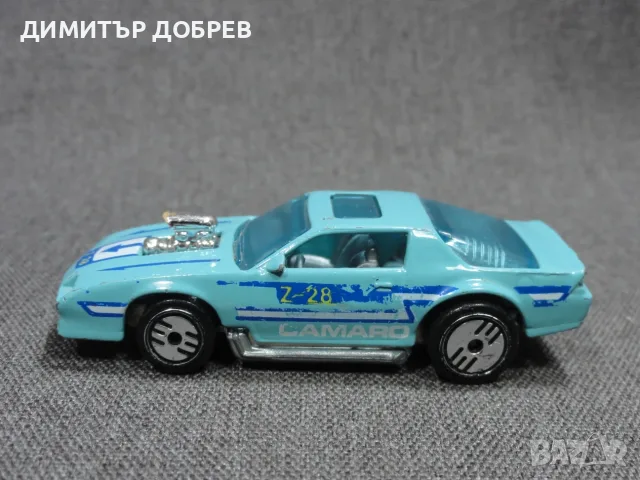 СТАРА РЕТРО МЕТАЛНА КОЛИЧКА HOT WHEELS BLOWN CAMARO Z28, снимка 2 - Колекции - 55428350