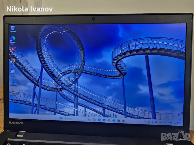 Lenovo ThinkPad T450s 14"| i5-5300U 2x2.90 Ghz/ 8GB RAM / 256GB SSD / 4G LTE / Win 11 + Office, снимка 2 - Лаптопи за работа - 55579022