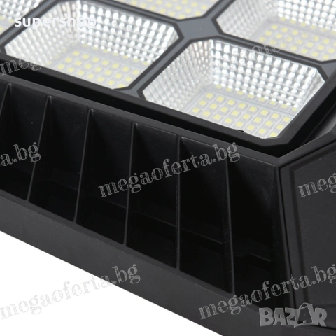 Градинска Соларна Лампа 900W Cobra MAX с Датчик за Движение и Дистанционно , снимка 6 - Соларни лампи - 54825294