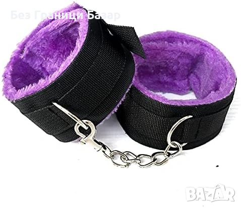 Нов Лилав bondage комплект 11 части BDSM сет с регулируеми аксесоари за игри възрастни, снимка 2 - Други - 55153323