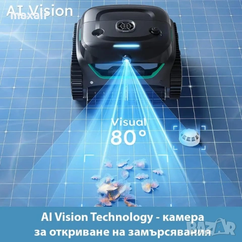 Безкабелен робот за басейни Wybot C2 Pro Vision*Безплатна доставка*Гаранция 2 години, снимка 9 - Друга електроника - 54806281