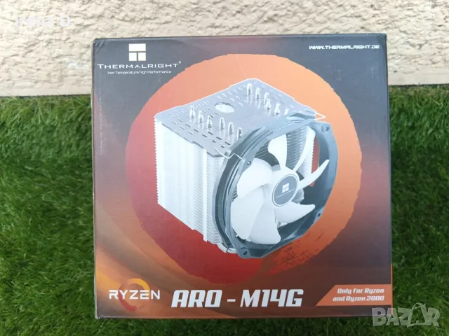 ЧИСТО НОВ Охладител за процесор Thermalright ARO-M14G Grey (За AMD Ryzen AM4/AM5)