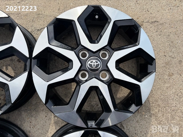4 броя алуминиеви джанти за Toyota Aygo 15, снимка 10 - Гуми и джанти - 54412840