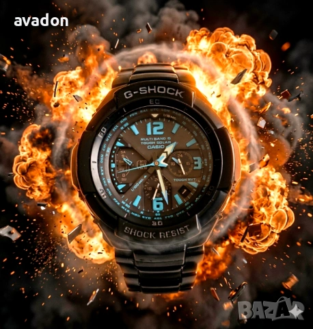 CASIO G SHOCK gravitymaster wave ceptor multi band 6 solar, снимка 10 - Мъжки - 54378579