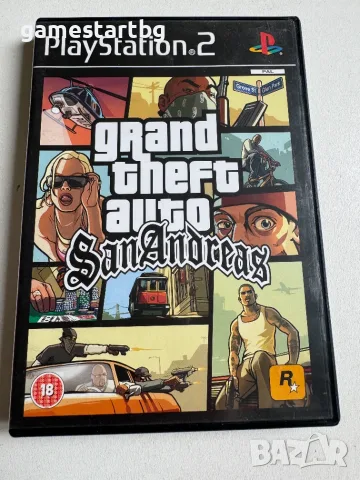 Grand Theft Auto San Andreas за PS2