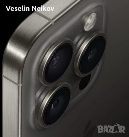 iPhone 15 Pro (Natural Titanium) 256gb+AirPods 4, снимка 2 - Apple iPhone - 54670649
