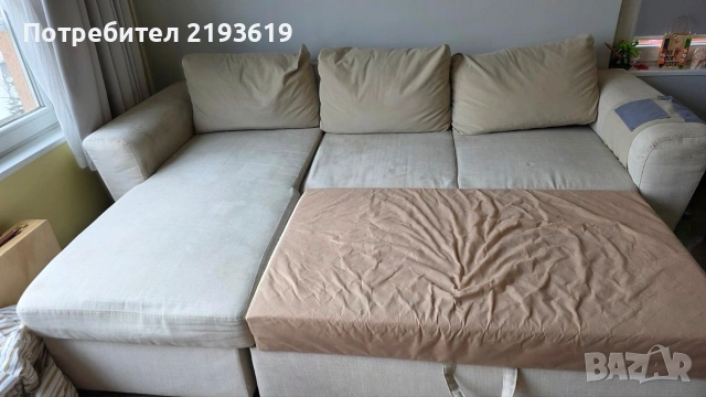 Ъглов диван, снимка 3 - Дивани и мека мебел - 54708564