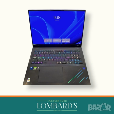 Лаптоп Acer  Predator Helios AI18, N: 39559