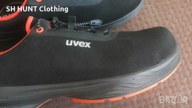 UVEX 68468 S2 Work Safety Shoes размер EUR 43 работни обувки с бомбе WS1-42, снимка 6 - Други - 54826727