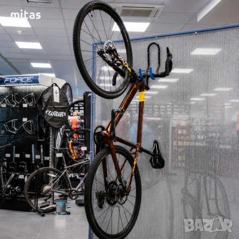 Стойка за велосипед FORCE, Стенен монтаж, За кормило, До 30 кг, снимка 7 - Аксесоари за велосипеди - 54913538
