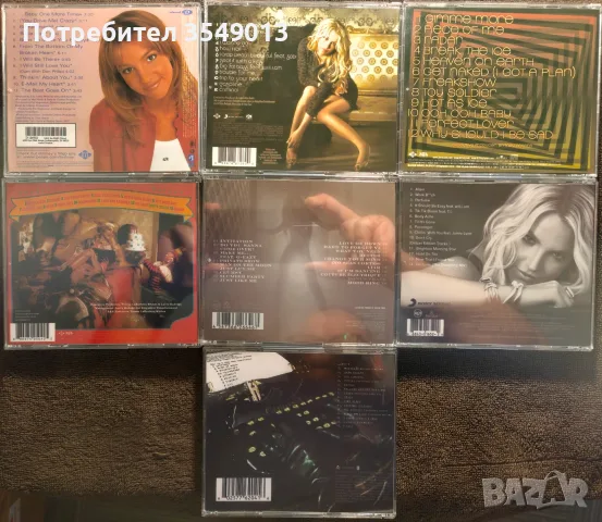cd / цд компакт дискове - нови - Britney Spears, Madonna, снимка 2 - CD дискове - 55381464