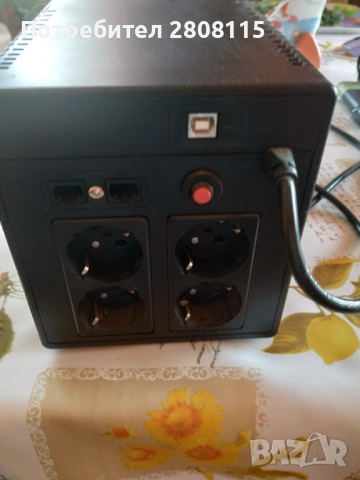 UPS NJOY Cadu 1000, снимка 3 - UPS захранвания - 54720061