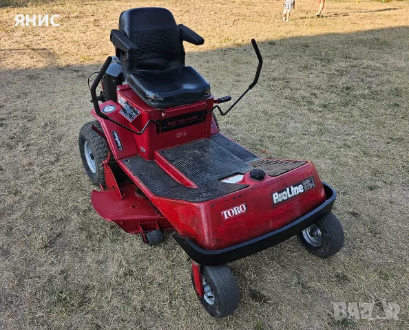 ТРАКТОРНА КОСАЧКА TORO/ ДВУЦИЛИНДРОВА,НУЛЕВ ГРАДУС НА ЗАВИВАНЕ. ПЕРФЕКТНА 