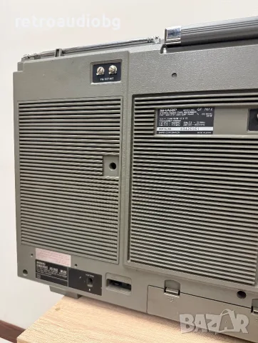 🔈Колекционерски ретро радиокасетофон SHARP GF-767 Z Boombox - профилактиран🔉, снимка 15 - Радиокасетофони, транзистори - 55541044