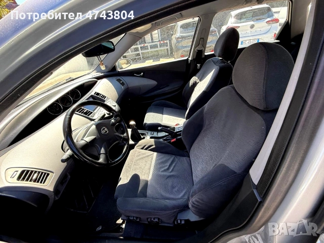 Nissan Premiera 1.8i бензин-газов инженцион-2004г. реални 221600км, Euro4, Очакван внос Италия , снимка 5 - Автомобили и джипове - 54665051