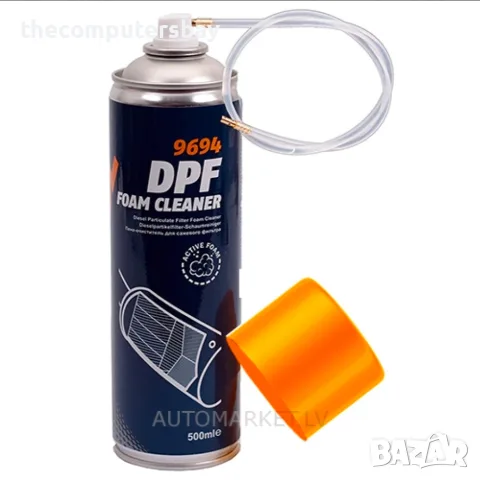 MANNOL 9694 DPF Foam Cleaner – 500 мл препарат за почистване на dpf филтър