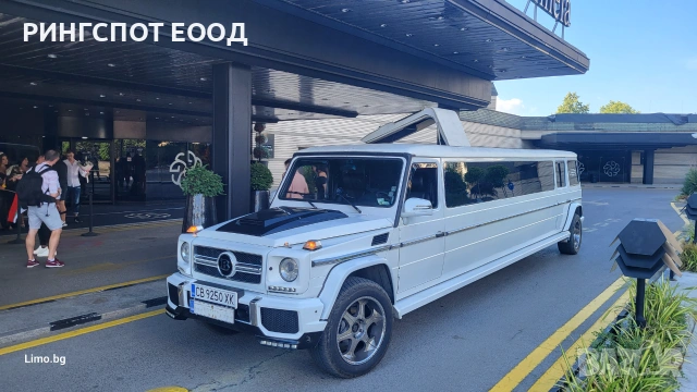 Лимузини под наем Предлагаме Ескорт от Mercedes G class superstretch limousine и S class W222 , снимка 13 - Транспорт под наем - 38992028