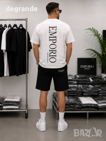 ♣️Мъжки спортен комплект EMPORIO , снимка 2 - Спортни дрехи, екипи - 54806101
