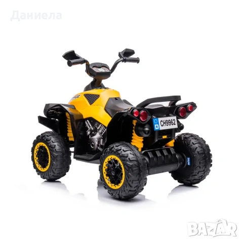 Ел. ATV SPEED жълто, снимка 4 - Коли, камиони, мотори, писти - 55265705