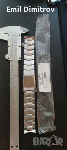 Верижка за часовник Seiko нова, снимка 9 - Каишки за часовници - 54890412