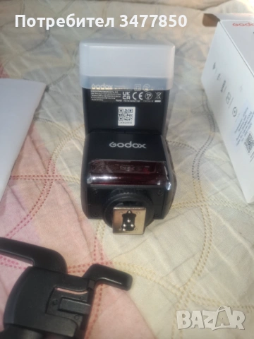 Светкавица Godox TT350F за Fuji, снимка 5 - Светкавици, студийно осветление - 54391126