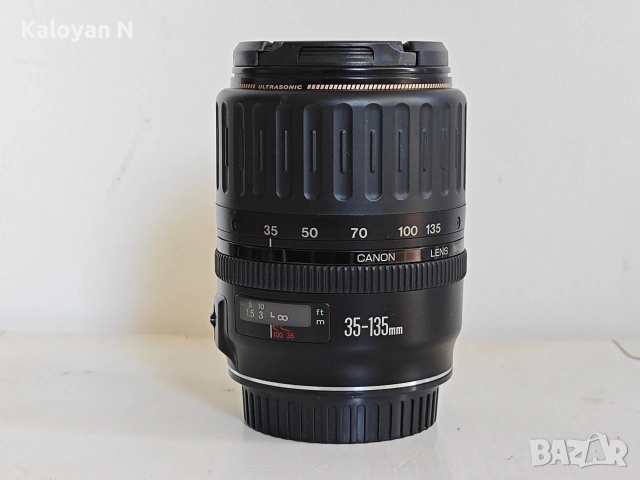 Обектив Canon EF 35-135mm f/4-5.6 USM за Canon EOS / EF байонет, снимка 5 - Обективи и филтри - 55142481
