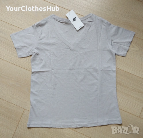 НОВА 4F XS size Дамска тениска 100% памук, снимка 2 - Тениски - 54961436