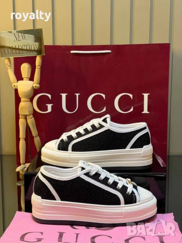 Gucci Нови Дамски Маратонки Гучи Различни Цветове , снимка 2 - Маратонки - 55132229