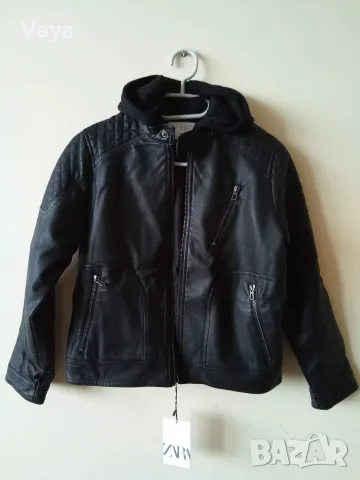 Детско кожено яке Zara, р-р 140