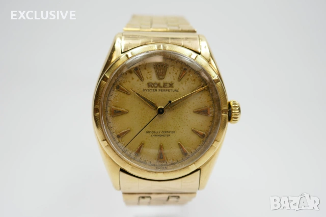 Rolex 18k gold, верижка - 9k gold, снимка 2 - Мъжки - 54184389