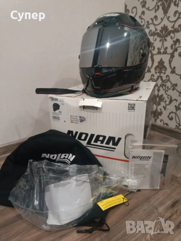 Каска  Nolan X-804 RS , снимка 7 - Аксесоари и консумативи - 54019471