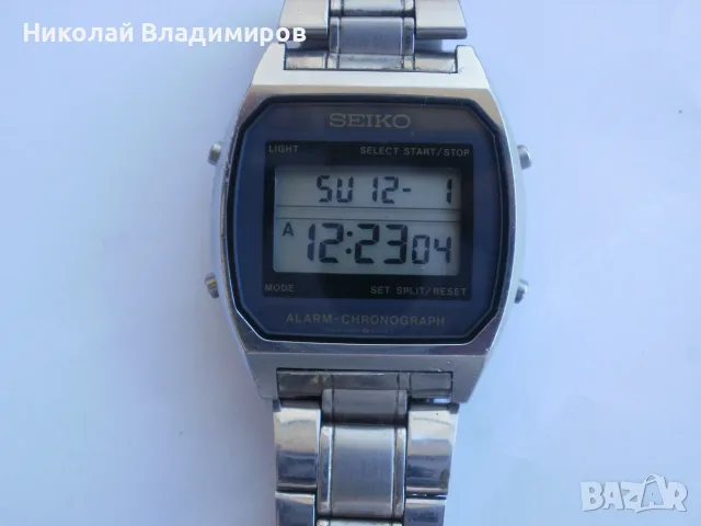 Дигитален Сейко Seiko Японски оригинален мъжки ръчен часовник, снимка 10 - Мъжки - 55507792