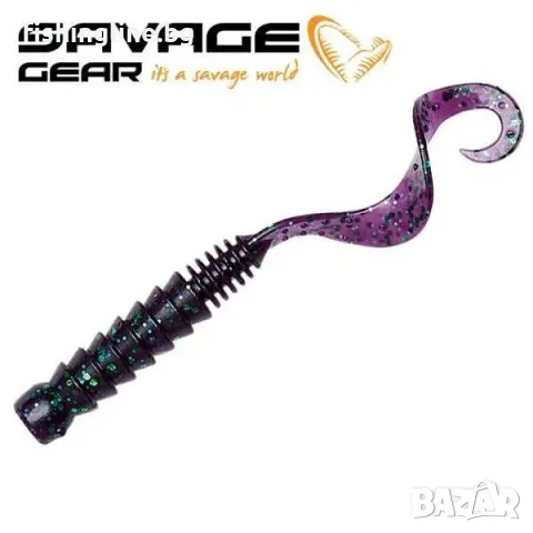Savage Gear Pro Grub 5 cm – силиконова примамка за костур, пъстърва и бяла риба, снимка 5 - Такъми - 55403965