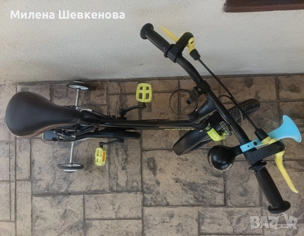 Детски велосипед B'Twin Dark Hero 500, снимка 9 - Детски велосипеди, триколки и коли - 55241112