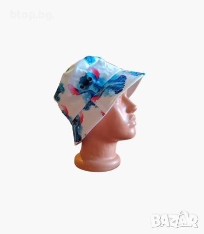 Лятна шапка Stitch , снимка 2 - Шапки, шалове и ръкавици - 55080275