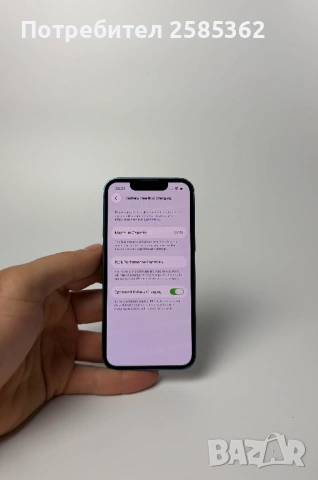 iPhone 13 mini 128 Gb Blue | 100% Батерия| Перфектен технически, снимка 4 - Apple iPhone - 54769403