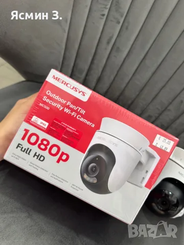 MERCUSYS MC500 Outdoor Pan/Tilt Wi-Fi Camera – Full HD 1080p, снимка 3 - IP камери - 55323929