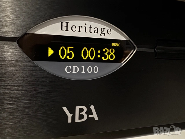 YBA Heritage CD100 Cd Player USB DAC , снимка 4 - Аудиосистеми - 54550089